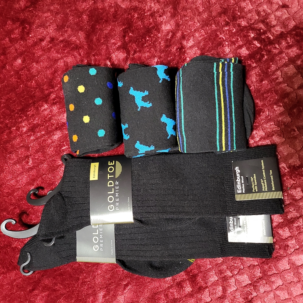 Lot of Men's Dress Socks